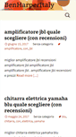 Mobile Screenshot of benharperitaly.net